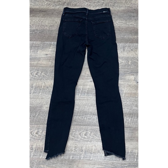 Mother The Stunner Zip Ankle Fray- Holding Hands - Picture 4 of 9